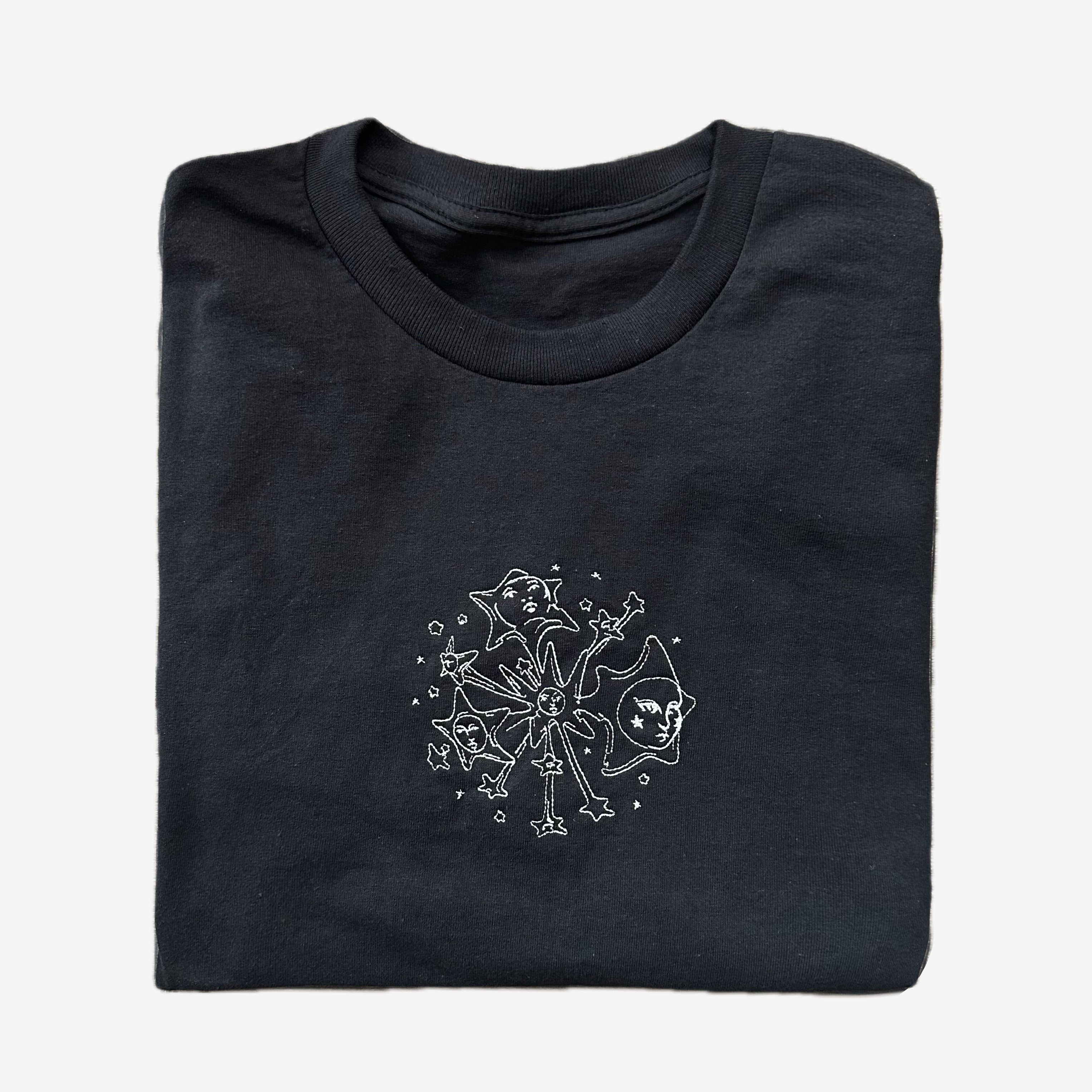 Star Explosion Embroidered Tee
