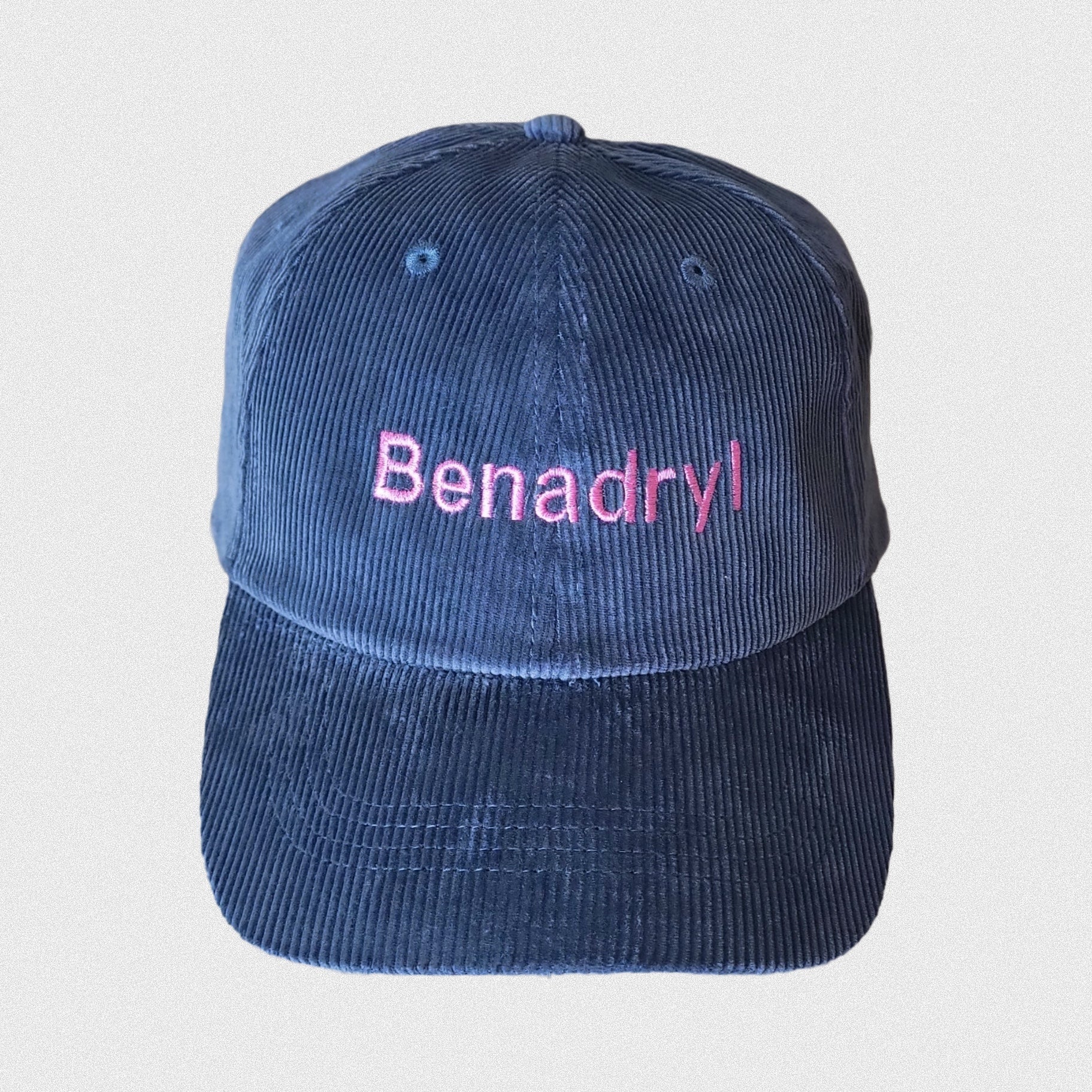 Retro Corduroy Benadryl hat