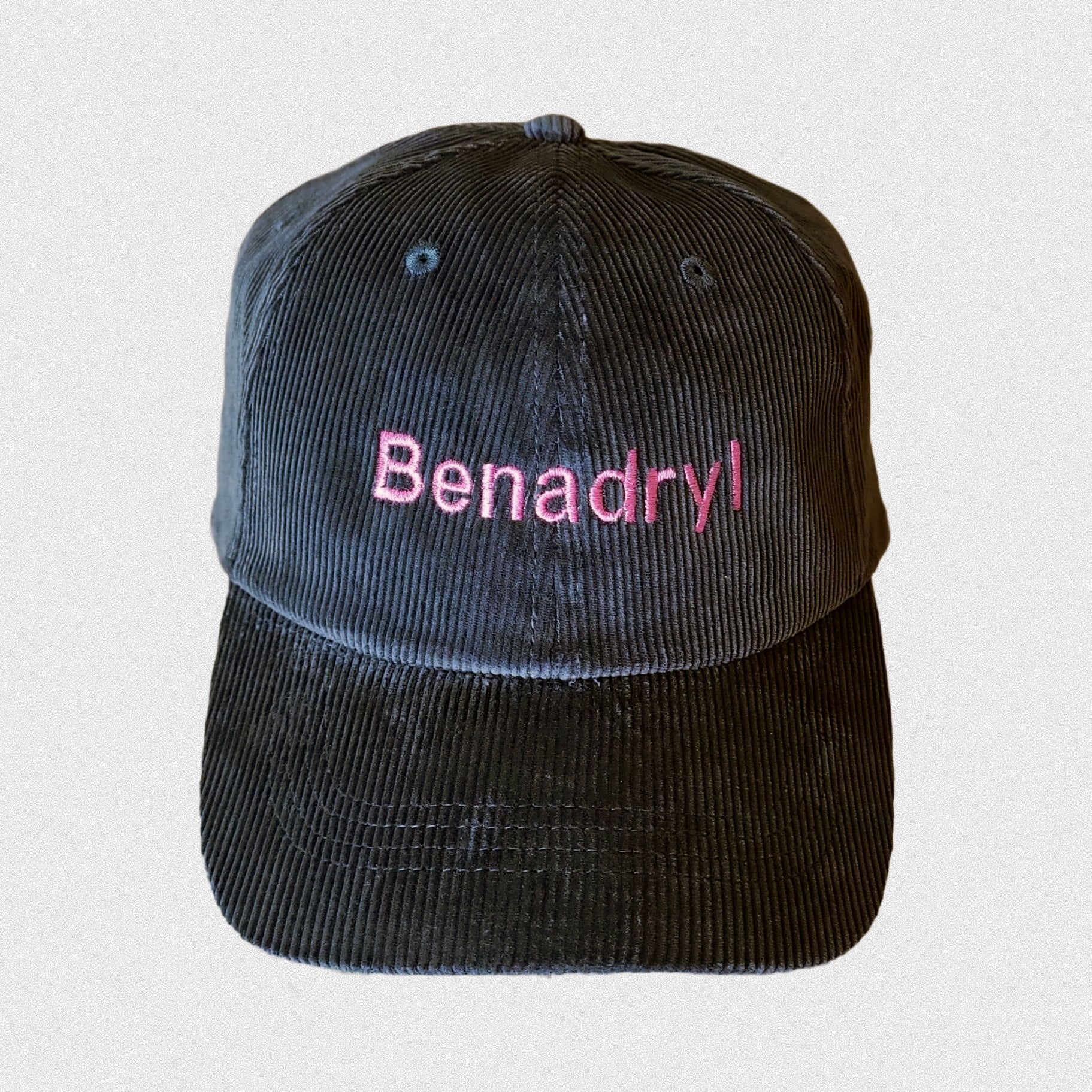 Retro Corduroy Benadryl hat