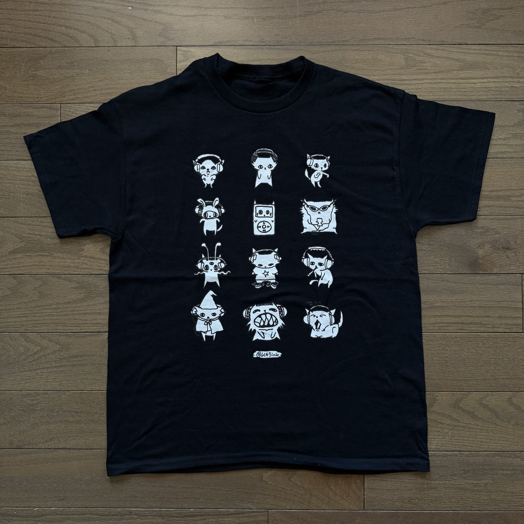 Headphone Cats Tee
