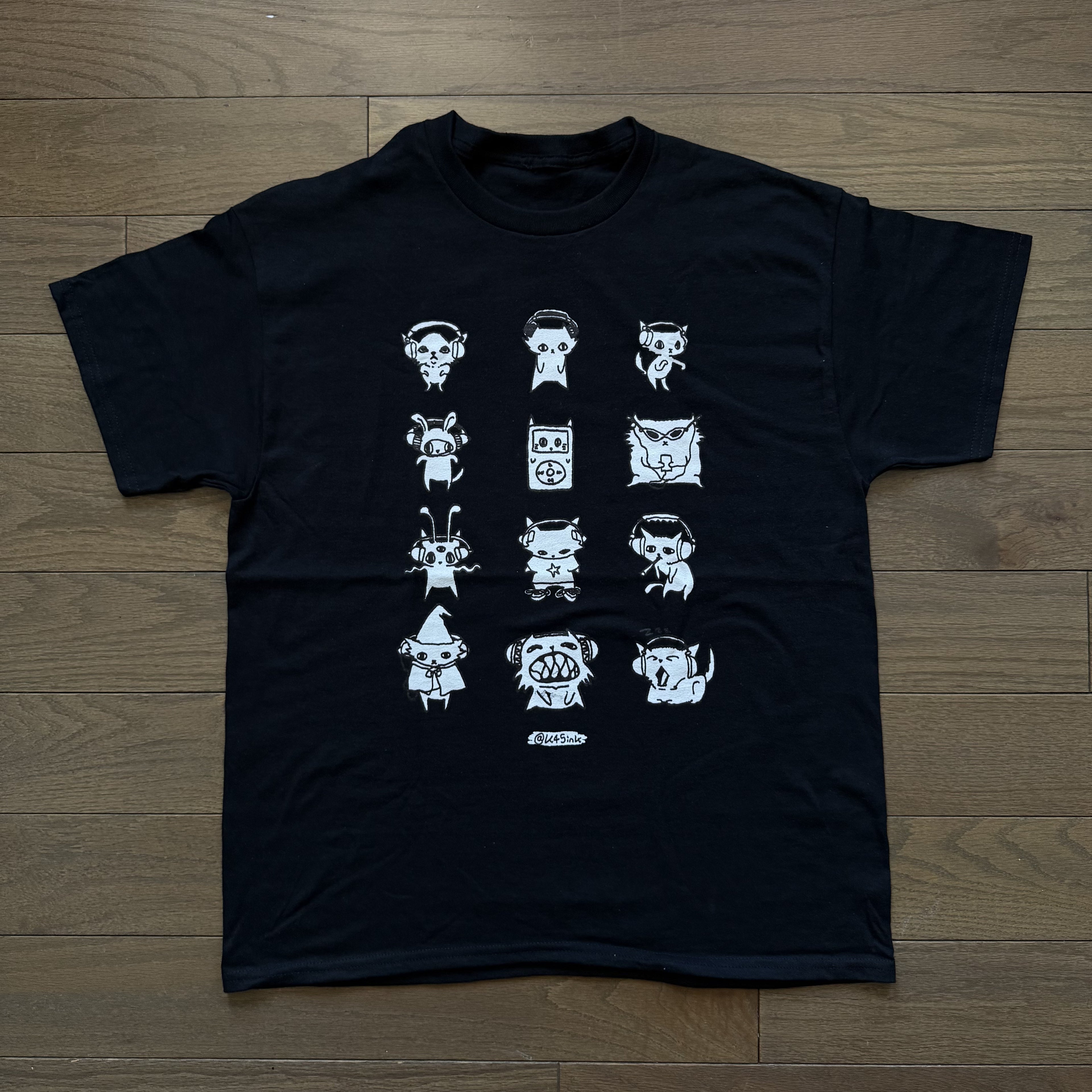 Headphone Cats Tee