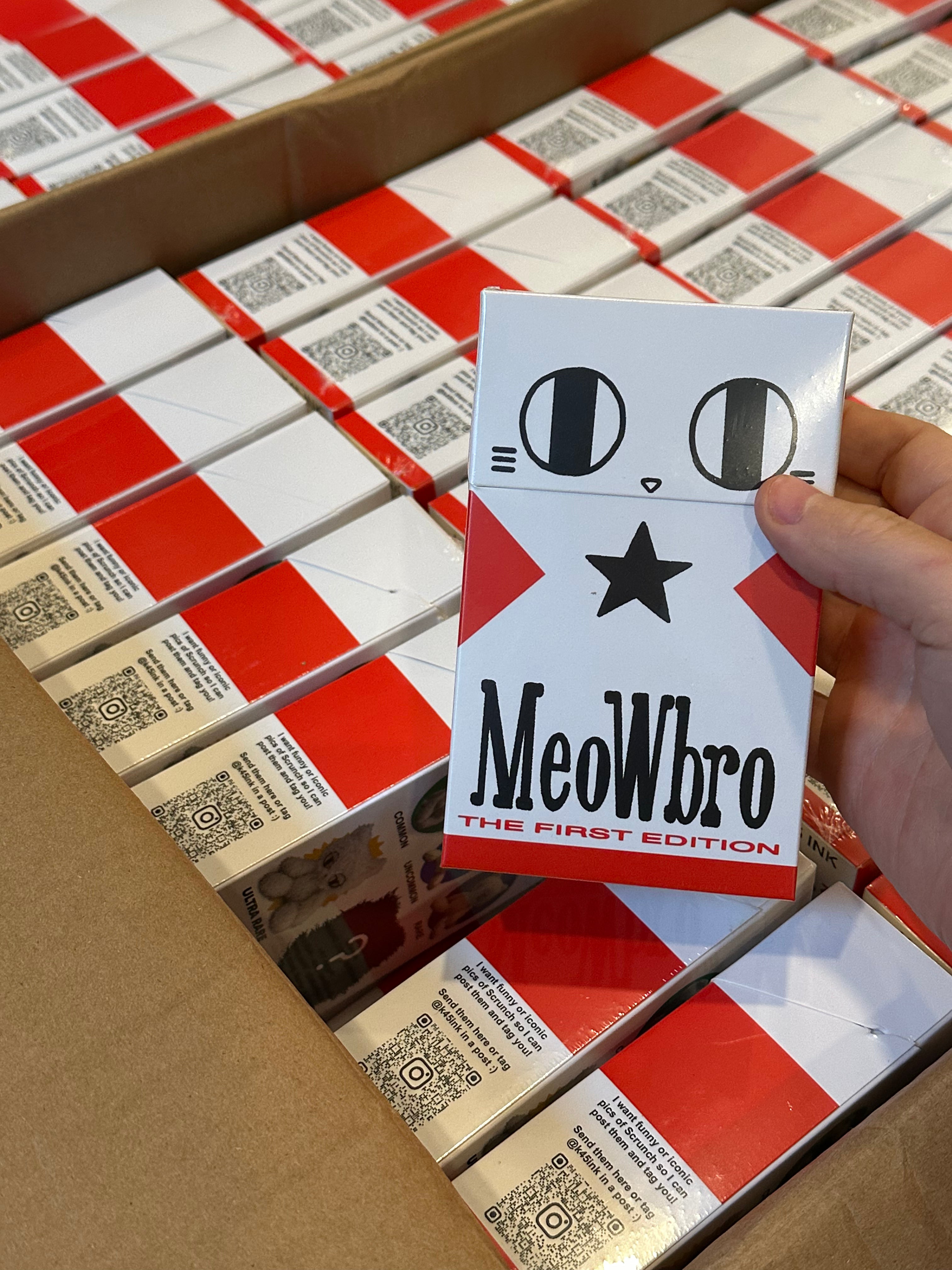 MeowBro Scrunch Plush