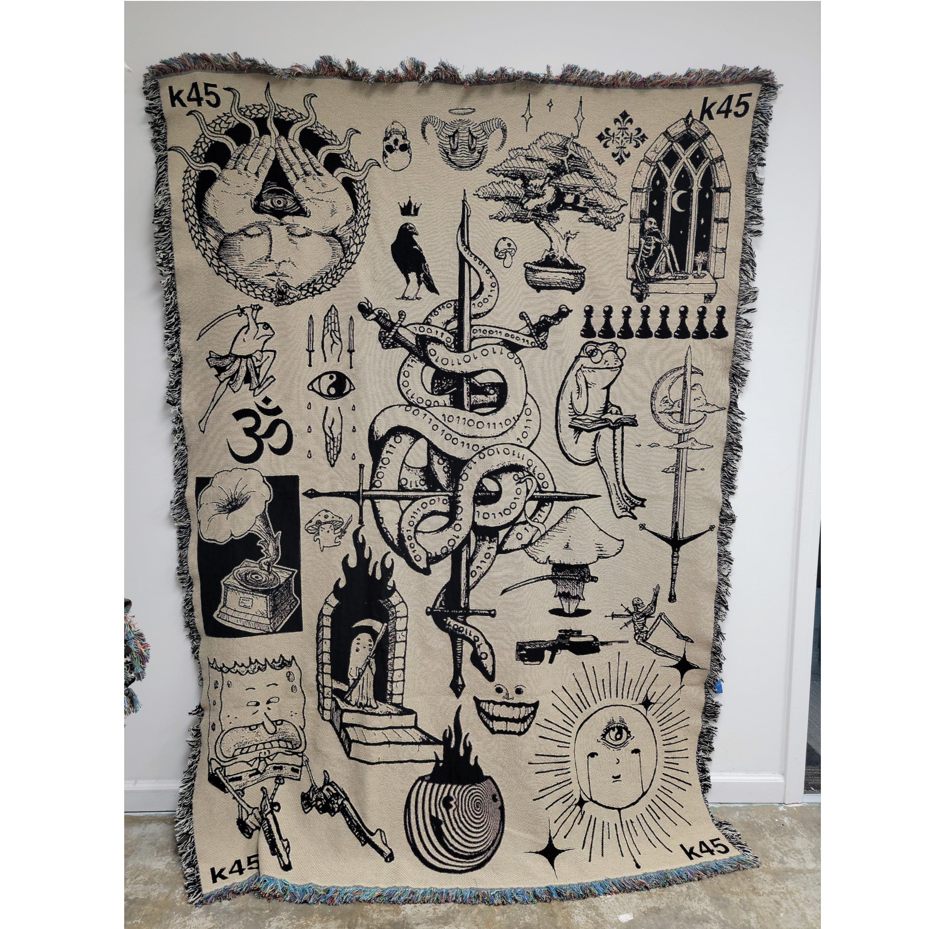 Signature Patchwork Woven Blanket